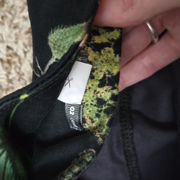 Oiselle Bird Hug Reversible Leggings Size 2 - Picture 5 of 7